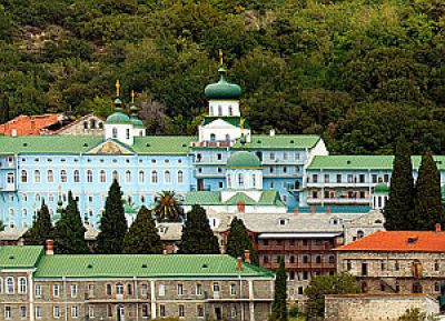 Russian Monastery &#8211; Agios Panteleimon