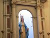 The Catholic Church of Immaculate Conception. Virgin Mary's figure at the altar of the temple is perhaps the most impressive element of the Catholic Church!