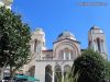 Church of Panagia Deksia Thessaloniki. Panagia Deksia is a typical sample of the latest Greek Orthodox temples that incorporate traditional Byzantine architecture along with several neo-classical influences.