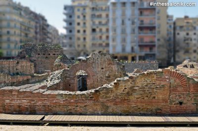 Galerius Palace Complex Thessaloniki. After years of efforts the Galerius complex is partially restored and available for visit.